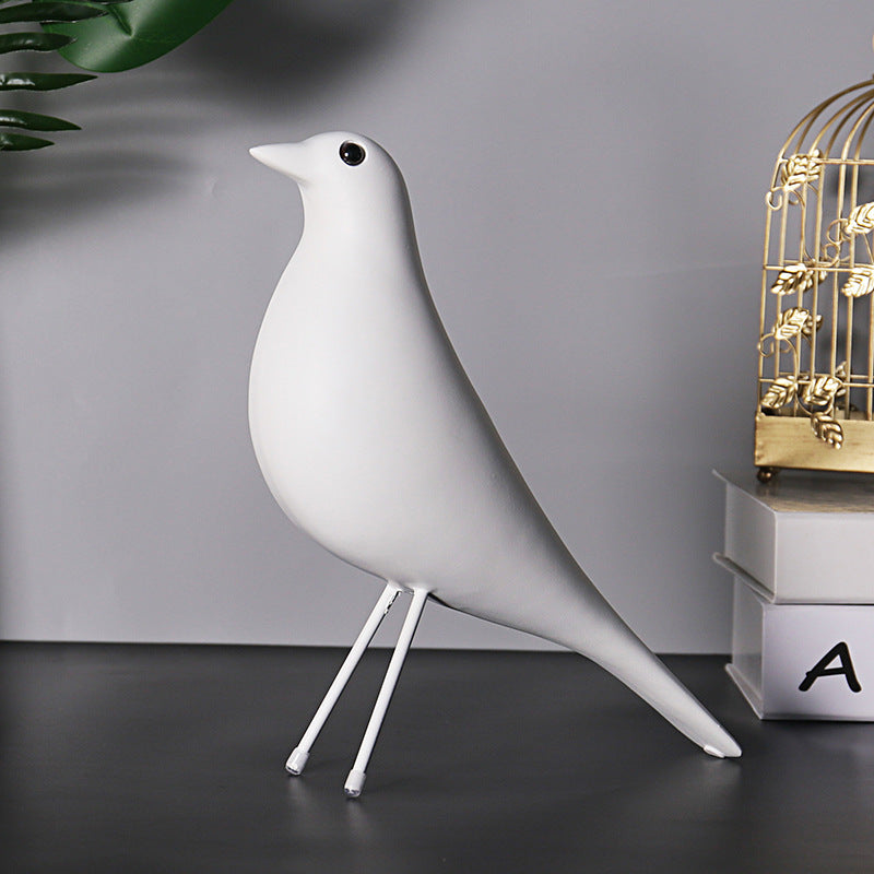 Nordic resin ornaments, doves of peace, bird ornaments, creative modern home interiors, living room decorations, pigeon ornaments