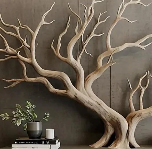 Tree Branch Book Shelf – Nature Inspired Wall Art Bookshelf | Rustic Tree Wall Shelf | Organic Wood Display